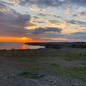 Trou de l'enfer à Groix